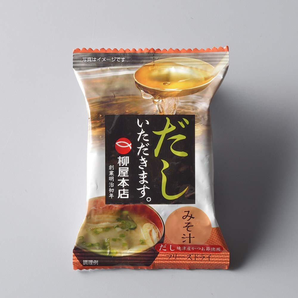 Amazon | 柳屋本店 フリーズドライ みそ汁 10個 | ノーブランド品